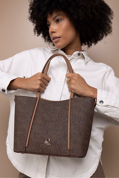 Stylish benetton bag sales