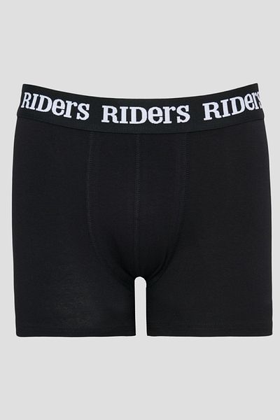 Riders by Lee Fekete pamut flexibilis 3 részes Regular Fit boxer csomag