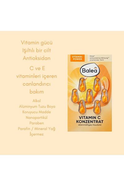 BALEA Vitamin C Concentrate 7-pack Serum German Quality
