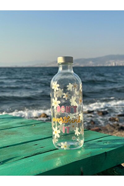 page journals Dont overthink 1 litre cam su şişesi