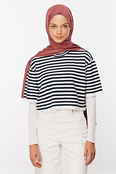 Mooncorn Σαλιάρα ζακάρ με μοτίβο Artemis Dusty Rose