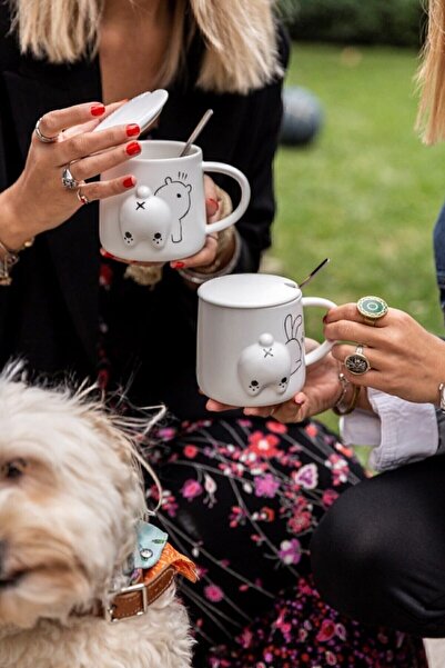 Arma House كوب وكوب كيتي ثلاثي الأبعاد مكون من قطعتين (2)