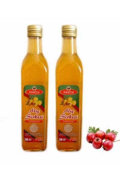 Nahita Katkısız Doğal Fermente 2 Adet Alıç Sirkesi 500x2 Ml