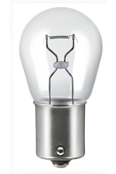 Genel Markalar 10 Adet 12V P21W 93 Düz Tek Duy Stop Sinyal Ampul Standart Işık