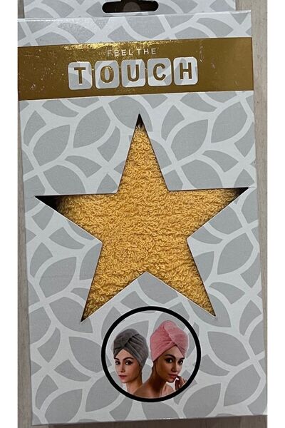 Touch Рушник для волосся - Рушник для волосся з кісткою