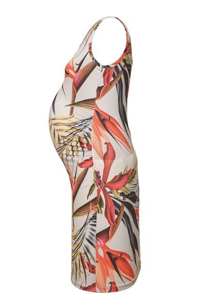 Luvmabelly Maternity 5004 Floral φόρεμα εγκυμοσύνης