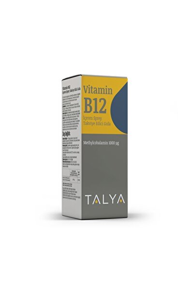 Talya Vitamin B12 Içeren Sprey Takviye Edici Gıda, 10 ml