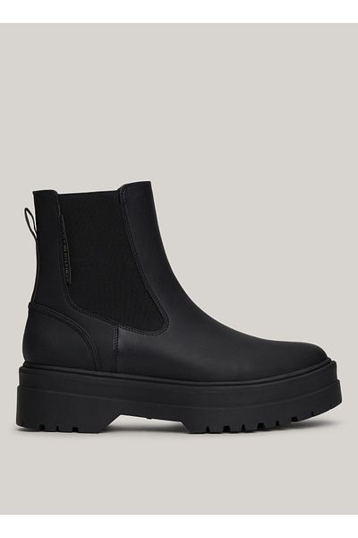 Tommy Hilfiger Women's Black Boots Fw0Fw08162Bds
