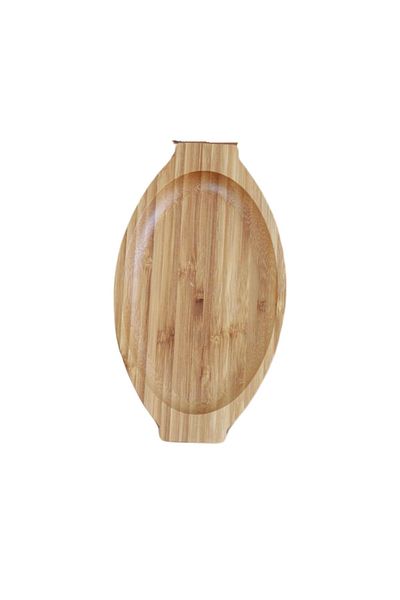 Bambum Boat Sauce Bowl with Holder - Snack Bowl - Breakfast Bowl - Sunmluk Serving Plate
