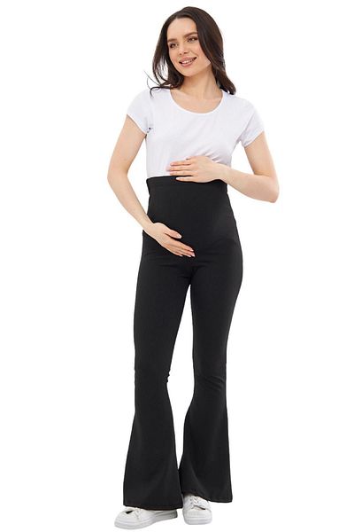 Luvmabelly MYRA8230 - Jambiere de maternitate pentru picior spaniol sezonier cu snur, talie reglabilă