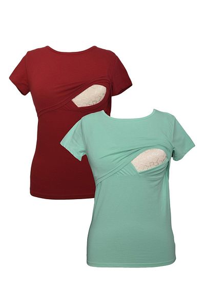 Luvmabelly Myra2502_2507 Set tricouri pentru alăptare