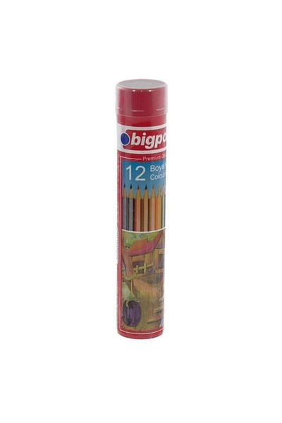 Bigpoint 12 Colors 3.3mm Metal Tube Crayons 941-12