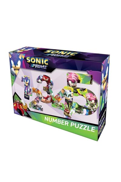 Sonic لغز أرقام 20 قطعة