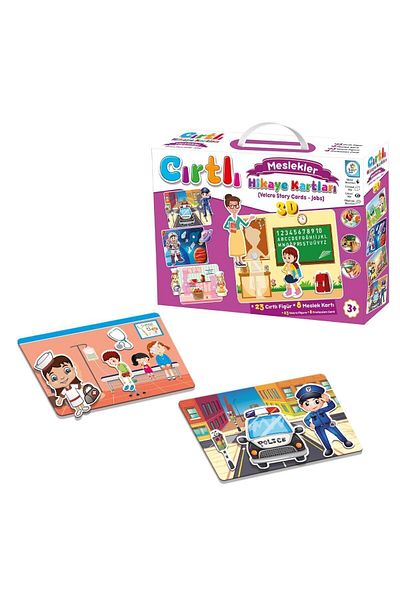 LAÇO KİDS Velcro Professions Story Cards