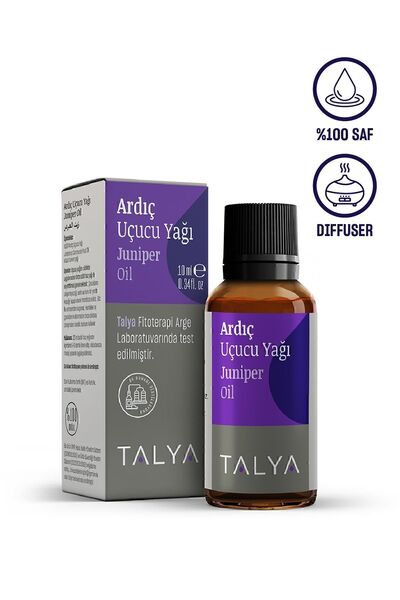Talya Ardıç Uçucu Yağı (Juniper Essential Oil), %100 Saf ve Doğal, 10 ml