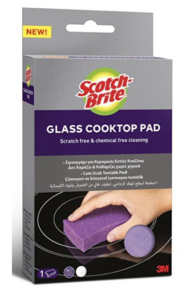 Scotch 3m Brite Cam Ocak Için Temizleme Pedi