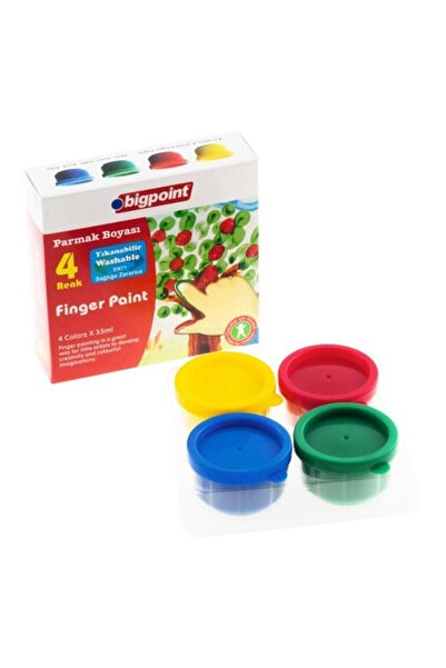 Bigpoint Parmak Boyası 4 Renk 4x35ml 150541