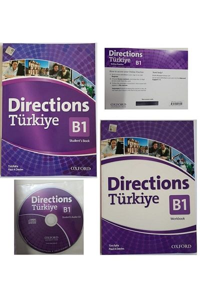 OXFORD UNIVERSITY PRESS Directions Turkey B1 Student's Book + Workbook With Online Practice And Cd-rom