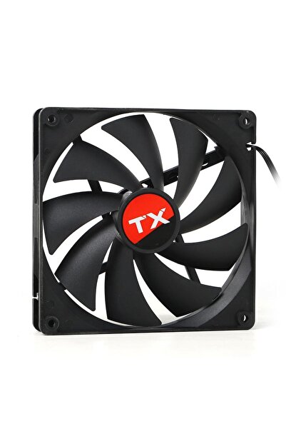 TX 14cm Siyah Sessiz Kasa Fanı Ccf14bk