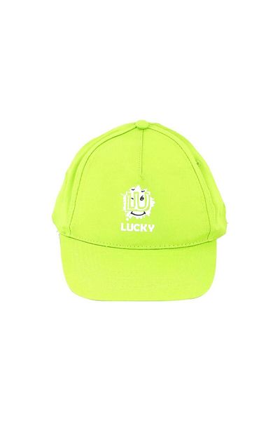 Biggdesign قبعة Moods Up Lucky باللون الأخضر