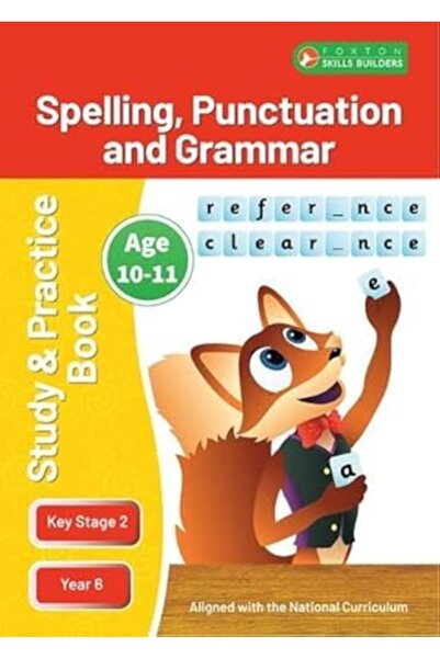 Foxton Books Ks2 Spelling Grammar & Punctuation Study And Practice Book For Ages 1011 Year 6 Perfect For Lear