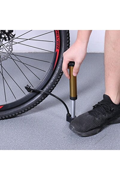 Genel Markalar Bisiklet Pompası Bisiklet El Hava Pompası Lastik Top Şişirme Pompası Iğne Hediyeli