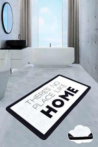 Chilai Home Like Home 70x120 cm Χαλί μπάνιου Αντιολισθητική βάση που πλένεται Djth