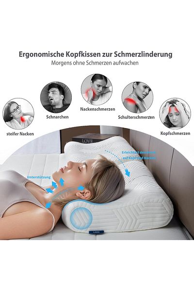 ORPEDOX Pernă ortopedică de lux XL pentru dureri de gât