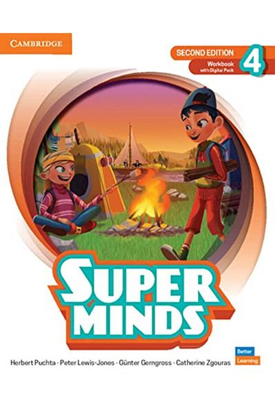 Cambridge Super Minds Level 4 Workbook With Digital Pack British English