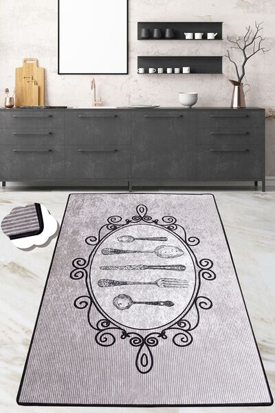 Chilai Home Groin Mutfak Halısı Yıkanabilir Kaymaz Taban Djth