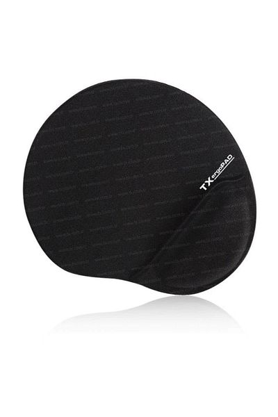 TX Gryl Plus Black Gel Wrist Rest Mousepad - 250X220X5Mm Acmpad01 Byrblsm 1022830   Legur 1049022