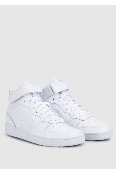 Nike Court Borough Mid White Women's Sneaker Cd7782-100