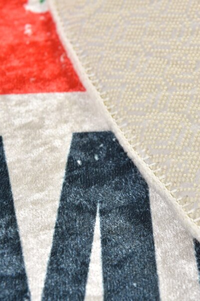 Chilai Home Miamı Beach Diameter 140 cm Bathroom Carpet Djth