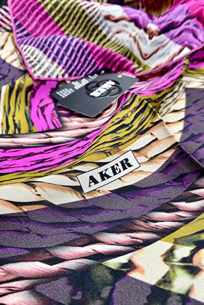 Aker وشاح حريري -7892701-391 - سورا