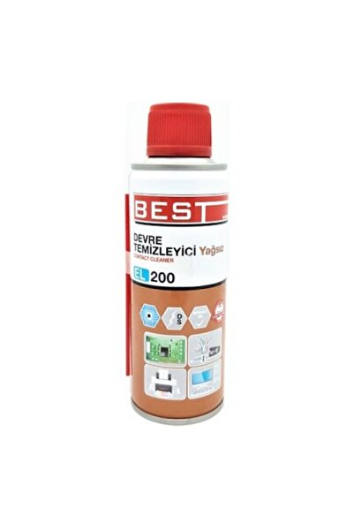 Genel Markalar El-200 200 ml Yağsız Devre Temizleyici Kontak Sprey Tekli 200 ml