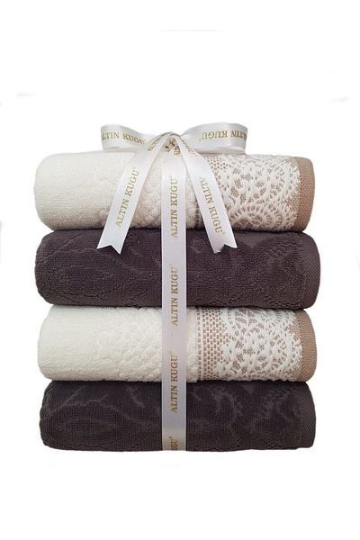 Özdilek Evoni Curve Towel - 4 Pieces 50x90 cm
