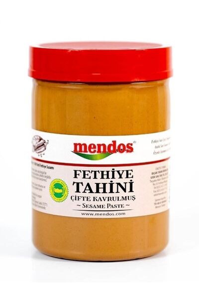 MENDOS Yerli Fethiye Susamından Coğrafi Işaretli, Taze - Çifte Kavrulmuş Fethiye Tahini 900 gr