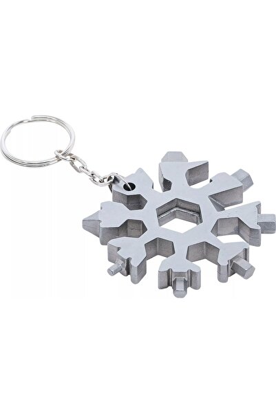 BRIO Çok İşlevli Alet 18 Fonksiyonlu Paslanmaz Çelik Anahtarlık