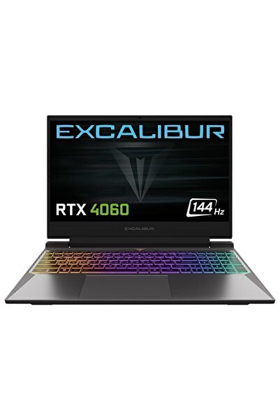 CASPER Excalibur G870.1270-BFB0X-B Intel Core i7-12700H 16GB RAM 1TB NVMe SSD 8GB RTX4060 Dos Gaming Laptop