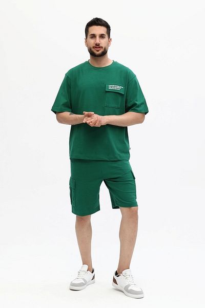 Owut Collection Ανδρικό Σετ σορτς με στάμπα