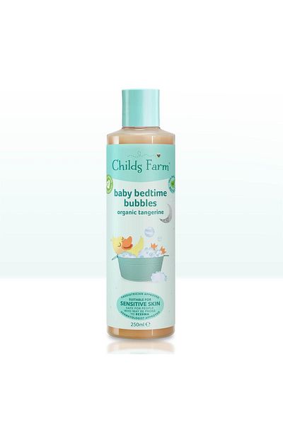 Childs Farm Organic Tangerine Extract Baby Bath Foam for before Sleeping 250ml