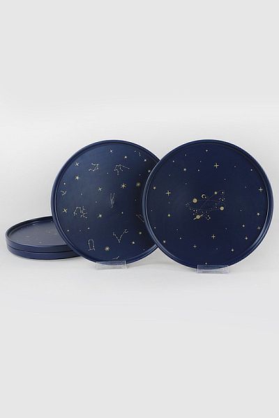 Keramika Astro Serving Plate 27 Cm 4 Pieces