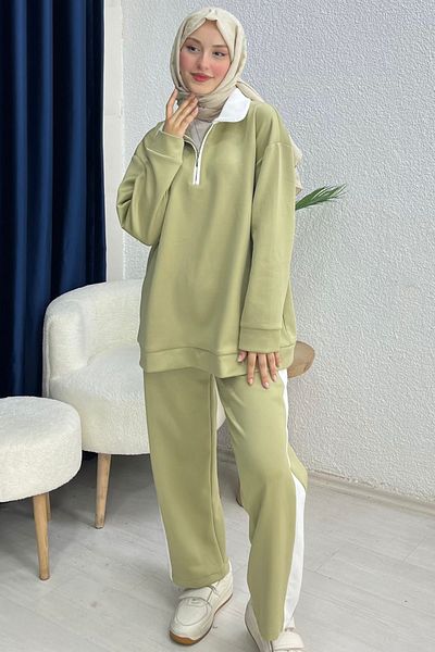 lurex moda Βασικό Σετ Scuba Fabric ριγέ