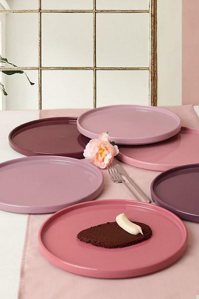 Keramika Mix Purple Stackable Servírovací Talíř 27 Cm 6 Bucuri