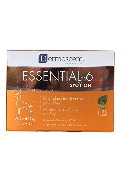 Dermoscent Есеншъл 6 спот-он 20-40 кг х 4 пипети