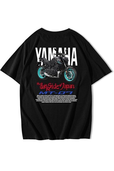 BRZ COLLECTION Μπλουζάκι Yamaha MT-07 Unisex Oversize