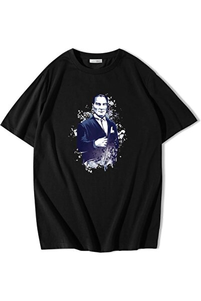 BRZ COLLECTION Tricou unisex oversize Ataturk Portrait