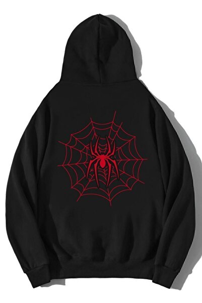 BRZ COLLECTION Hanorac supradimensionat unisex Spider