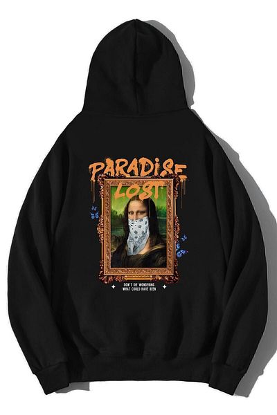 BRZ COLLECTION Unisex Oversize Paradise Lost Hoodie