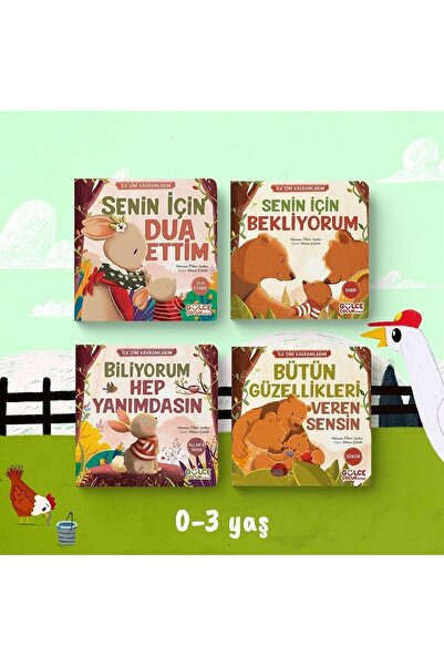 Gülce Kitap Yapbozlu Dini Eğitim Seti (4KİTAP)